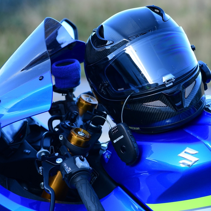 Oxford zložljiva kombinirana ključavnica črne barve