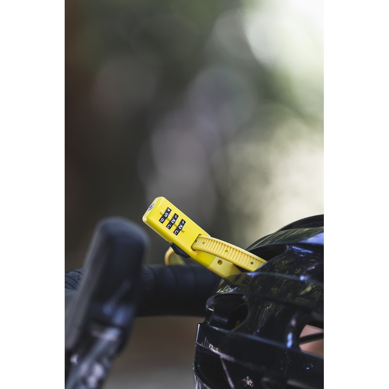 Zaklep Oxford Combi Zip Lock za čelade in dodatke, črne barve