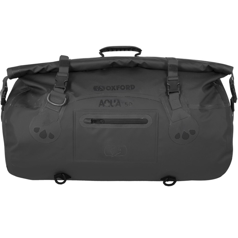 Oxford Aqua T-50 Roll Bag 50 l črna vodoodporna torba
