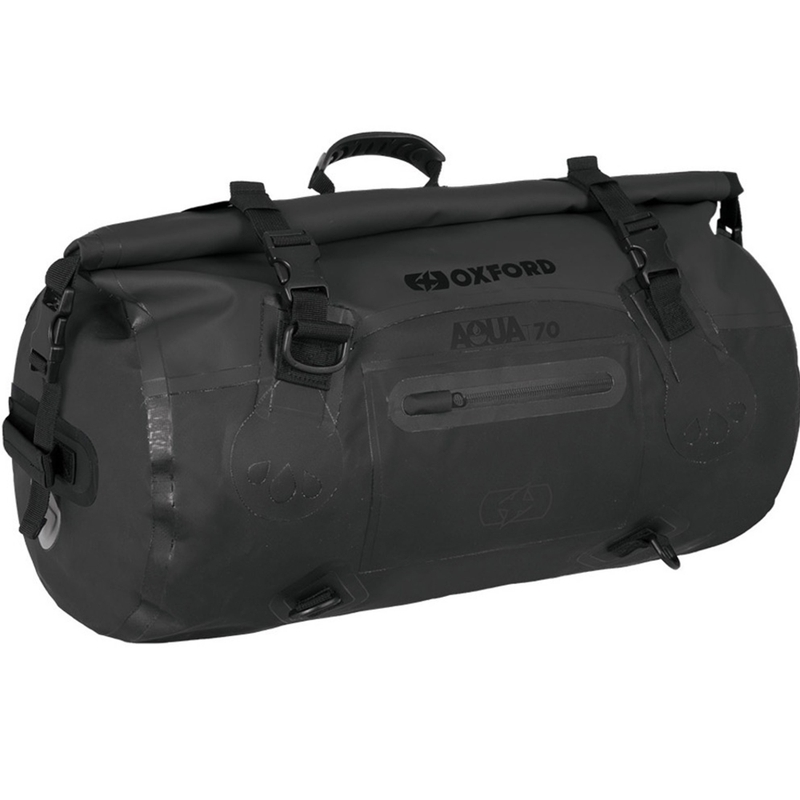 Oxford Aqua T-70 Roll Bag 70 l vodoodporna torba črne barve