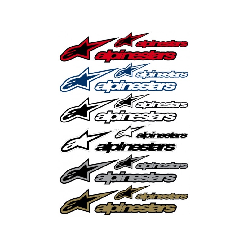 Alpinestars Corporate Kit nalepke Set