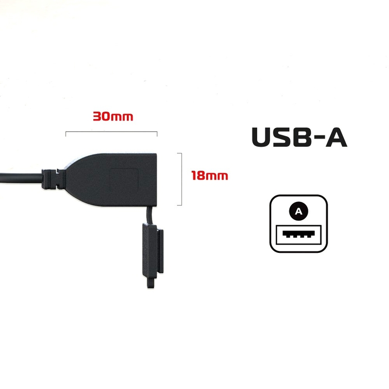 Polnilna vtičnica Oxford USB-A 5V/3A
