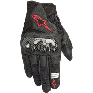 Moto rokavice Alpinestars SMX-1 AIR 2 črno-fluo rdeče