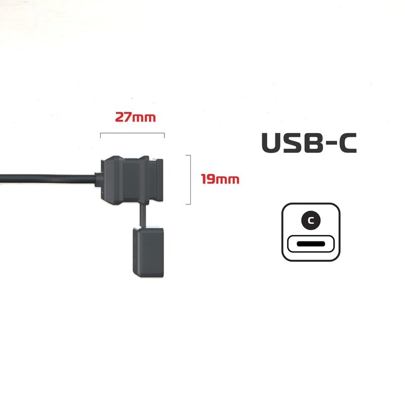 Polnilna vtičnica Oxford USB-C 5V/3A