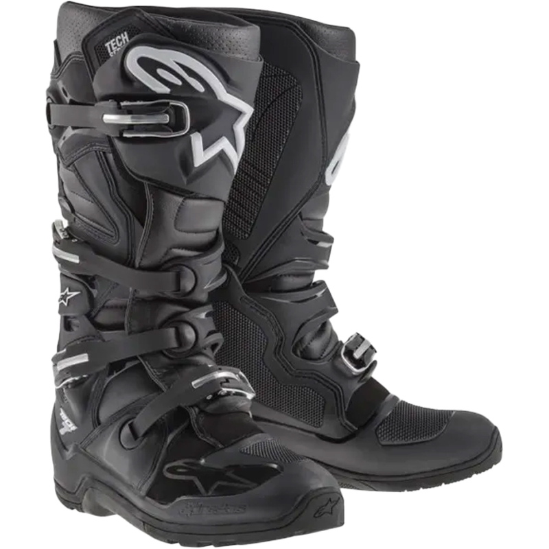Motokros škornji Alpinestars Tech 7 Enduro črne barve