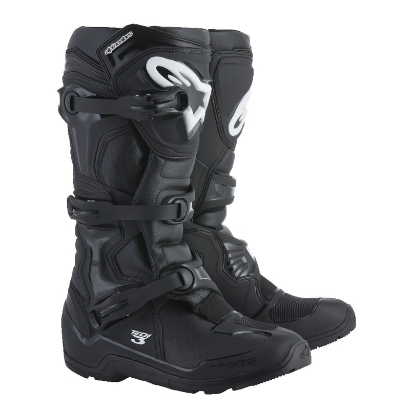 Motokros škornji Alpinestars TECH 3 Enduro črne barve