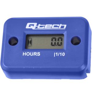 Števec ur Q-TECH moder