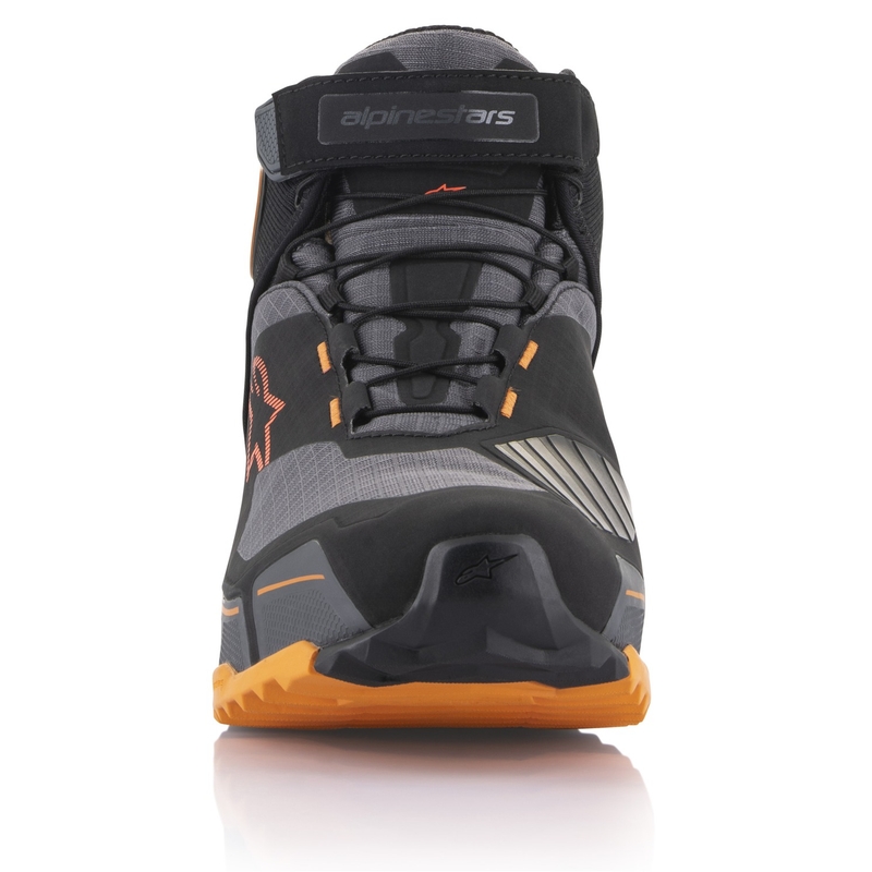 Moto škornji Alpinestars CR-X Drystar črno-rjavo-oranžni