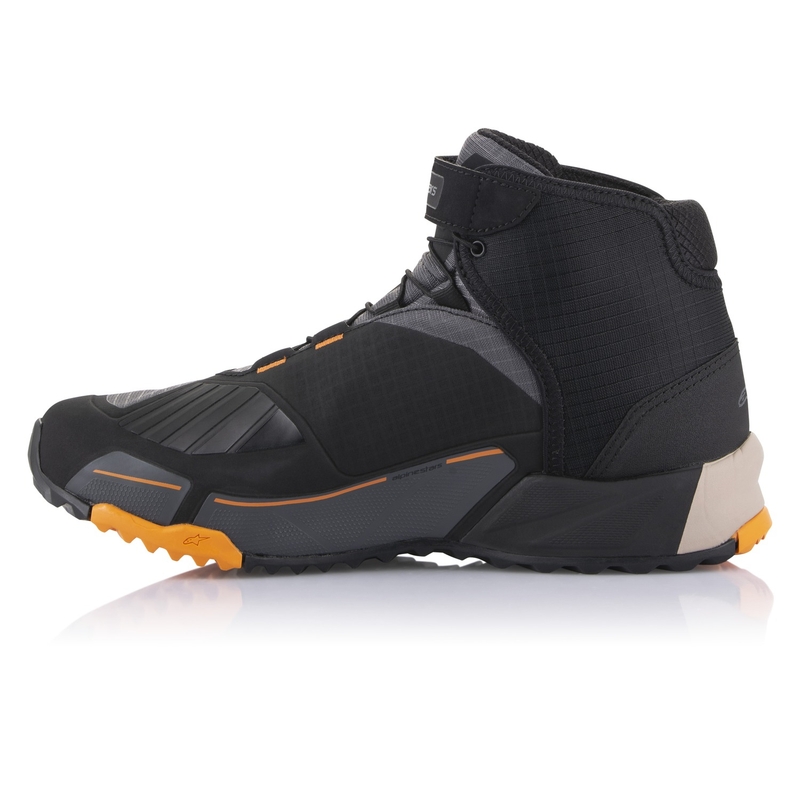 Moto škornji Alpinestars CR-X Drystar črno-rjavo-oranžni