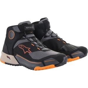 Moto škornji Alpinestars CR-X Drystar črno-rjavo-oranžni