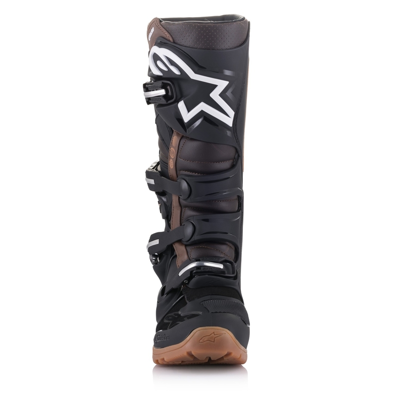 Moto škornji Alpinestars Tech 7 Enduro črno-temno rjavi
