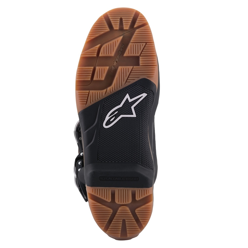 Moto škornji Alpinestars Tech 7 Enduro črno-temno rjavi