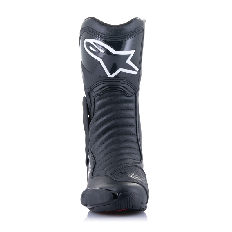 Moto škornji Alpinestars S-MX 6 črno-belo-sivo-rdeče barve