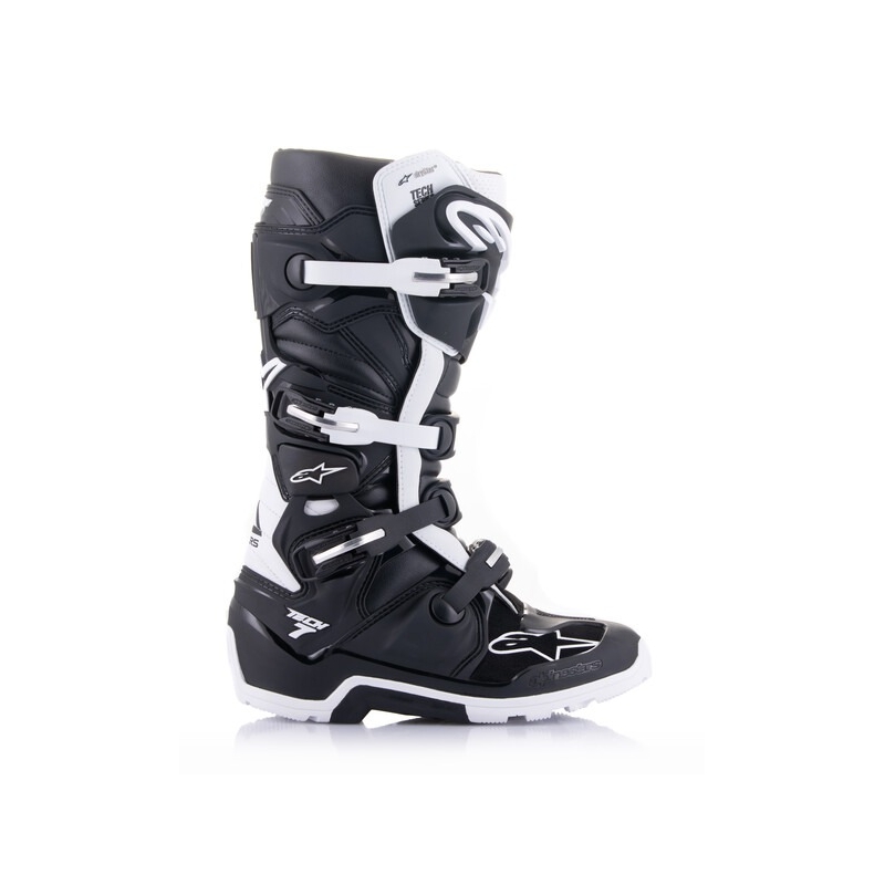 Moto škornji Alpinestars Tech 7 Enduro Drystar črno-beli