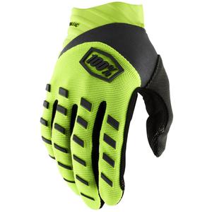 Motokros rokavice 100% - USA AIRMATIC rumeno-črne