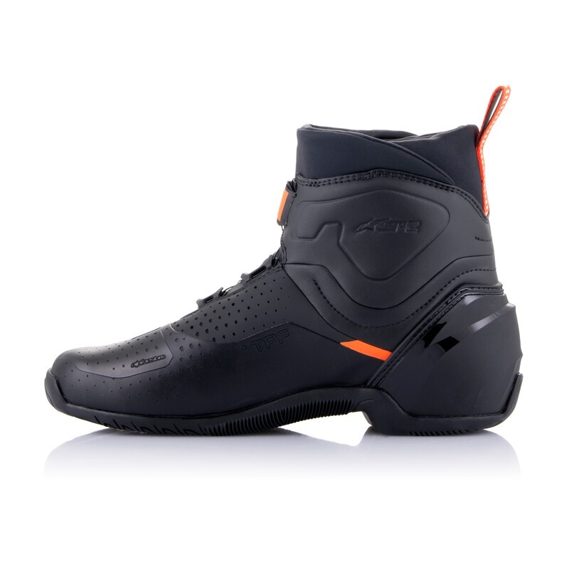 Moto škornji Alpinestars SP-2 črno-belo-fluo rdeča