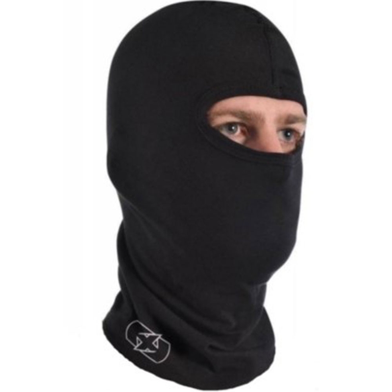 Motoristična balaklava Oxford Balaclava Deluxe svilnato črna