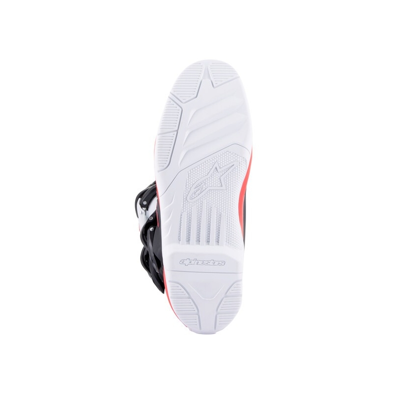 Motokros škornji Alpinestars TECH 3 belo-črno-modro-rdeče barve