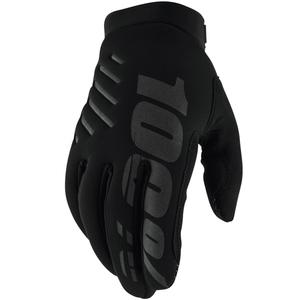 Otroške motokros rokavice 100% - ZDA BRISKER črne