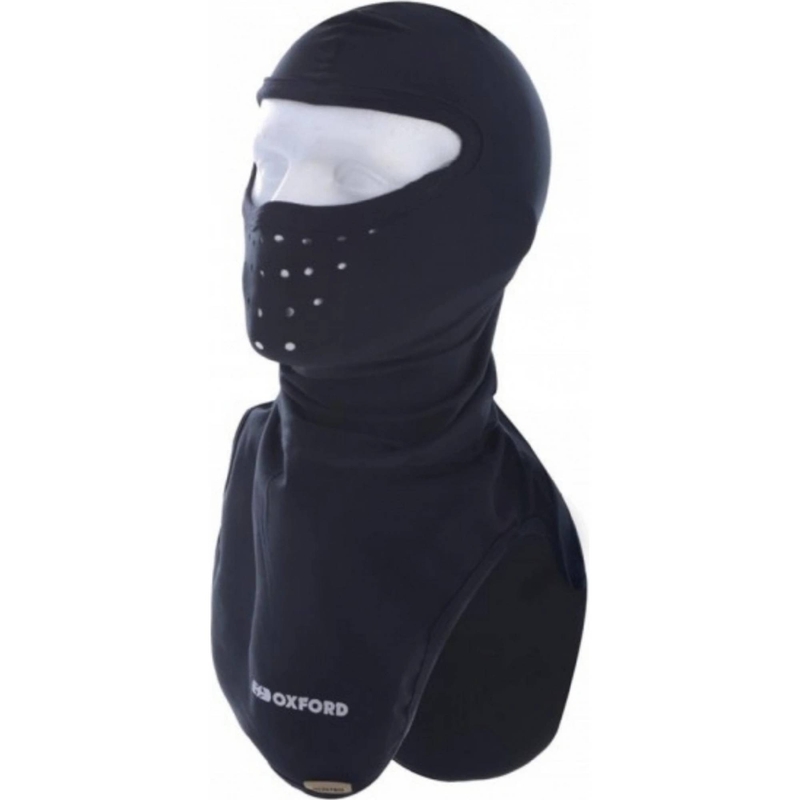 Motoristična kapuca Oxford Balaclava Deluxe Micro Fleece črna