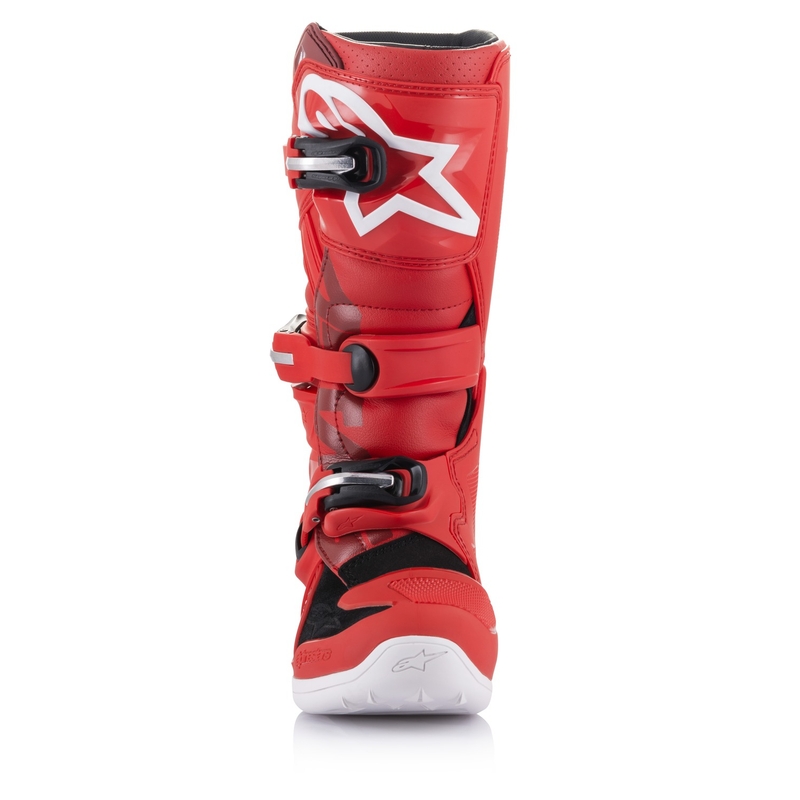 Otroški motoristični škornji Alpinestars Tech 7 S rdeči