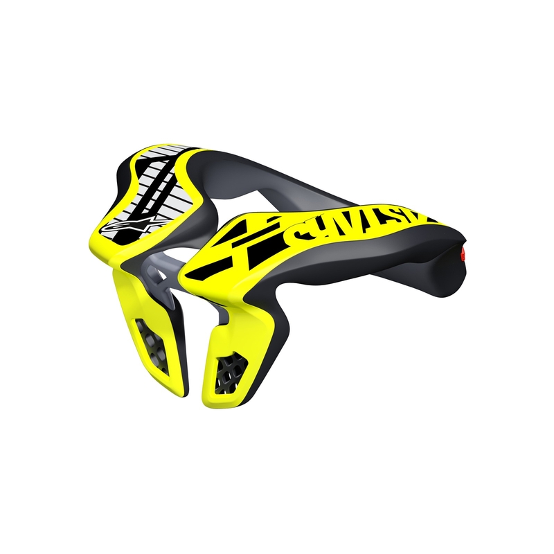 Otroški ščitnik za vrat Alpinestars Neck Support Youth, fluo rumen/črn
