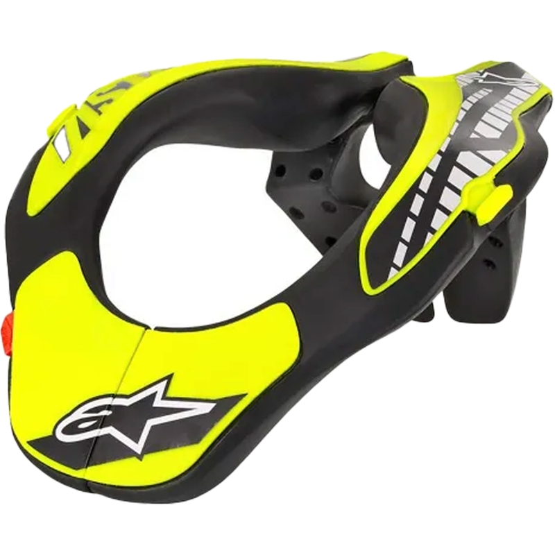 Otroški ščitnik za vrat Alpinestars Neck Support Youth, fluo rumen/črn