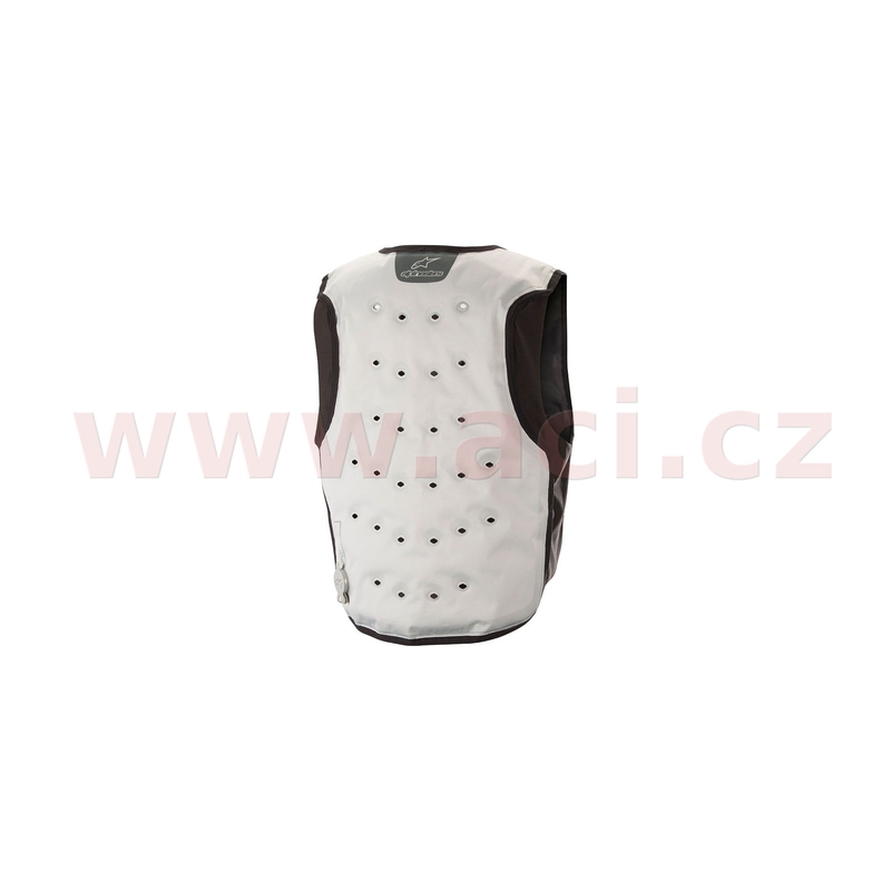 Hladilni jopič Alpinestars belo-črn