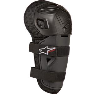 Ščitniki za kolena Alpinestars Bionic Kickstart za otroke črno-rdeči