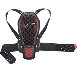 Ščitnik za hrbet Alpinestars Nucleon KR-1 CELL CE2 prozorno-sivo-rdeče-črn