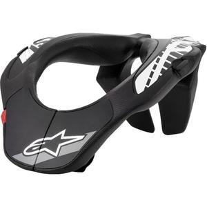 Otroški ščitnik za vrat Alpinestars Neck Support Youth črno-bel