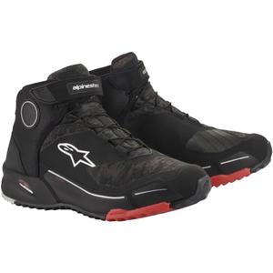 Moto škornji Alpinestars CR-X Drystar črno-rdeči