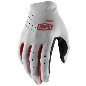 Motokros rokavice 100% SLING sive