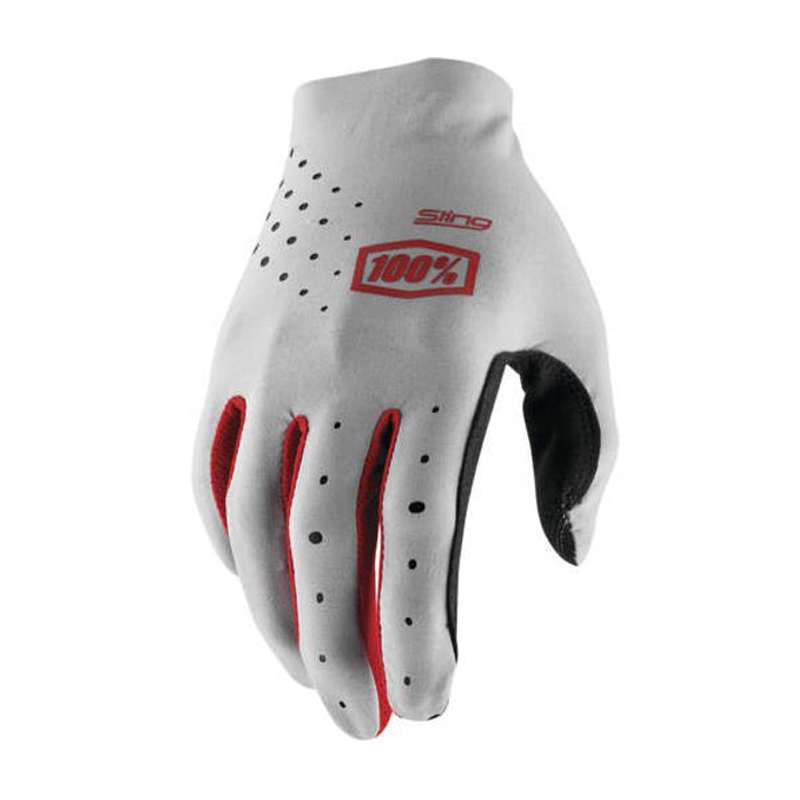 Motokros rokavice 100% SLING sive