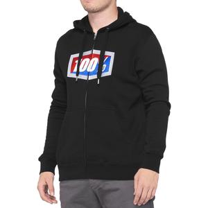 Pulover s kapuco 100% - ZDA URADNO črn