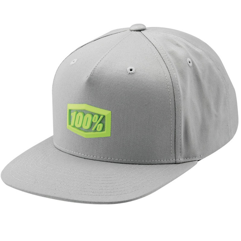 100% Enterprise Snapback kapa siva
