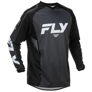 Motokros dres FLY Racing F-16 črno-bel