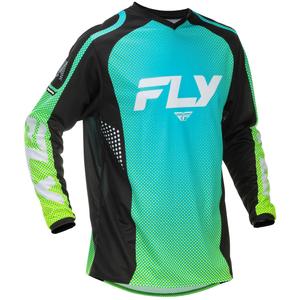 Motokros dres FLY Racing F-16 modro-črno-bel