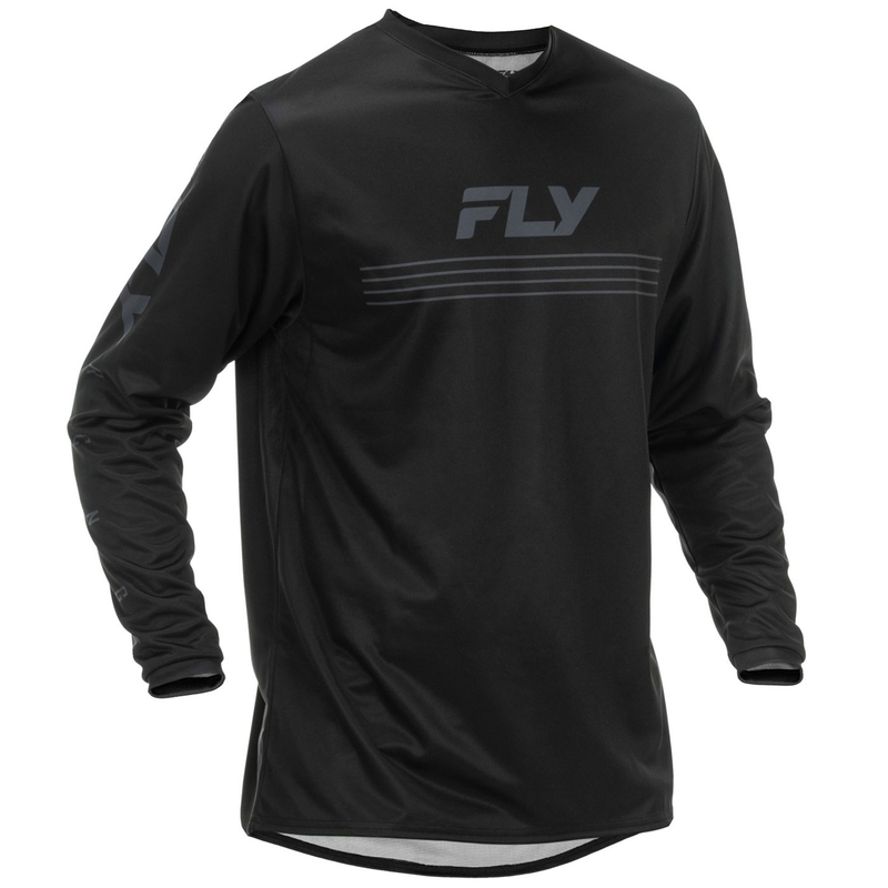 Motokros dres FLY Racing UNIVERSAL črno-bel II