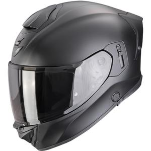 Scorpion EXO-530 Air Solid motoristična čelada z integriranim obrazom, mat črna