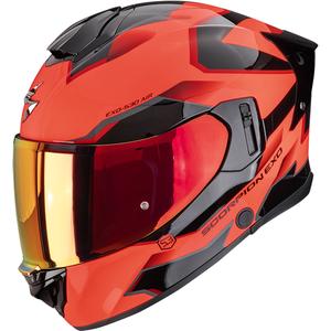 Scorpion EXO-530 Air Clip integralna motoristična čelada rdeče-črna