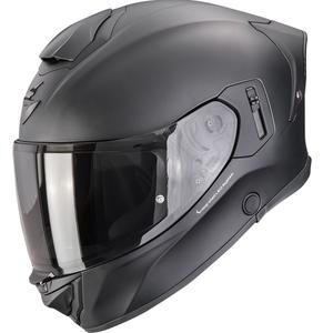 Scorpion EXO-530 i Air motoristična čelada z integriranim obrazom, mat črna