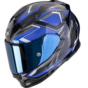 Scorpion EXO-491 Zumo integralna motoristična čelada črno-modra