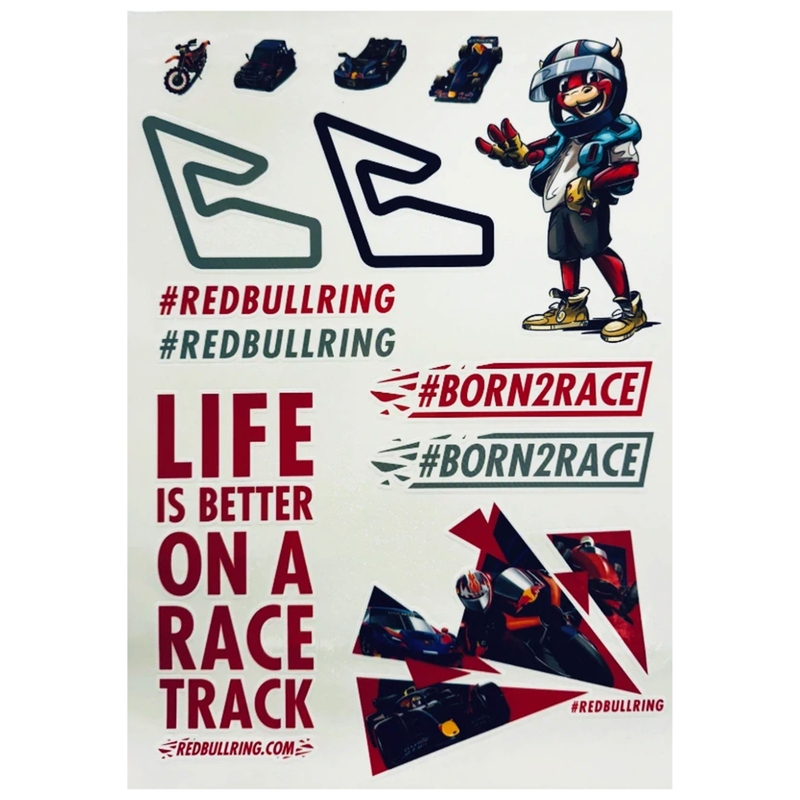 Komplet nalepk Red Bull Ring