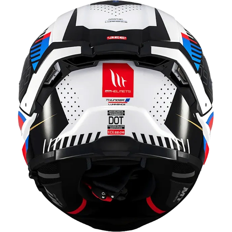 Integralna motoristična čelada MT Thunder 4 SV Luminence blue