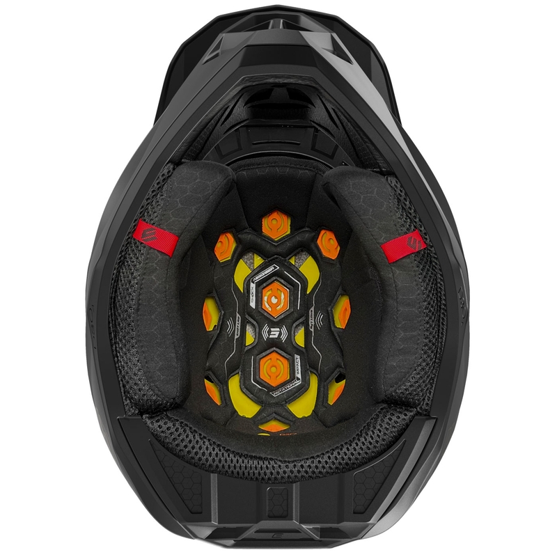 Motokros čelada Shot Lite Solid mat črna