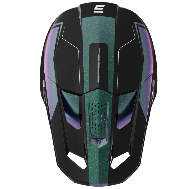 Motokros čelada Shot Speed Fury bleščeča kameleon