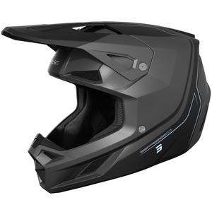 Motokros čelada Shot Speed Fury mat siva