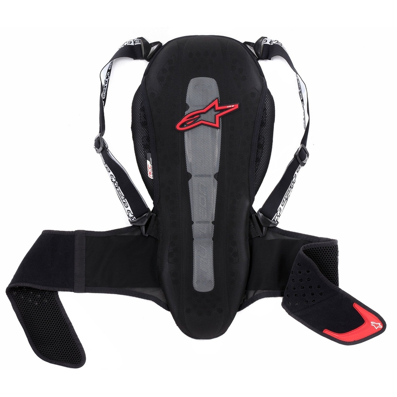 Alpinestars Nucleon KR-2 ščitnik hrbtenice črno-rdeč