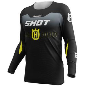 Shot Aerolite HVA 26 motokros majica črno-siva